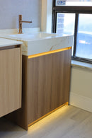 30'' 36" 48'' 71”- Floor Vanity | Sintered Stone Platform Top | Motion-Sensor Waterproof LED | 103-AE