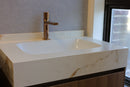 30'' 36" 48'' 71”- Floor Vanity | Sintered Stone Platform Top | Motion-Sensor Waterproof LED | 103-AE