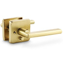 Oblique Base × 3D Handle | Modern Aesthetic Door Lock