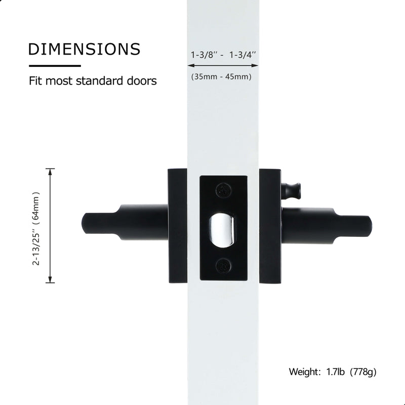 Titan Door Handle Lever Set