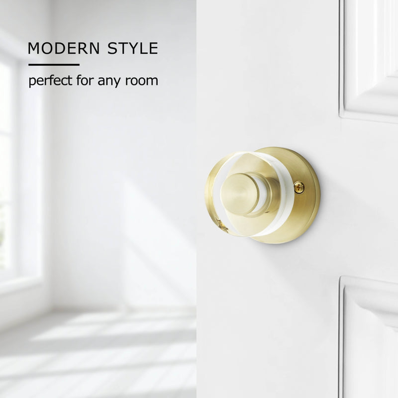 Koria Crystal Door Knob