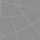 Modern Wall Paper - Smoke Gray with White  texture