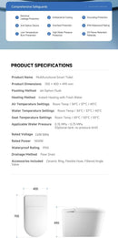 TENKY-TP560 SMART BIDET TOILET