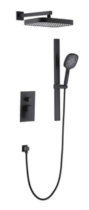Linkaa 3-Function Pressure Balanced Shower Faucet Set for Modern Bathrooms