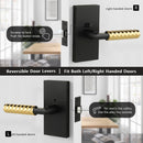 Hammered Brass Door Handle – Distinctive Texture, Lasting Elegance