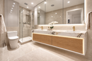 71''- Floating Vanity | Sintered Stone Top | Motion-Sensor Waterproof LED | 003 & BD2