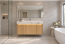 30″ 36" 40" 48" Natural Eucalyptus Bathroom Vanity with BD2 Sink & Motion-Sensor LED