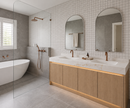30'' 36" 48'' 71”- Flooring Vanity | Sintered Stone Platform Top | Motion-Sensor Waterproof LED | 103-AE