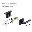 Oblique Base × 3D Handle | Modern Aesthetic Door Lock