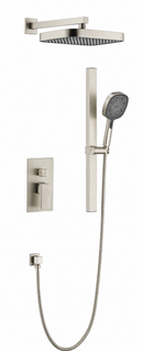Linkaa 3-Function Pressure Balanced Shower Faucet Set for Modern Bathrooms