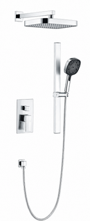 Linkaa 3-Function Pressure Balanced Shower Faucet Set for Modern Bathrooms