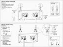 Economy shower faucet (handheld spray and height adjustable only)