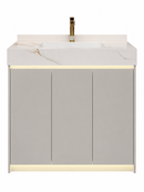 36'' 40'' 60'' 71'' Flooring Vanity | Sintered Stone Top| Motion-Sensor Waterproof LED/ 102