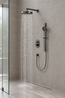Linkaa 10"  Pressure Balanced Shower Faucet Set for Modern Bathrooms
