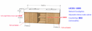 60" 71" Natural Eucalyptus Bathroom Vanity with BD2 Sink & Motion-Sensor LED
