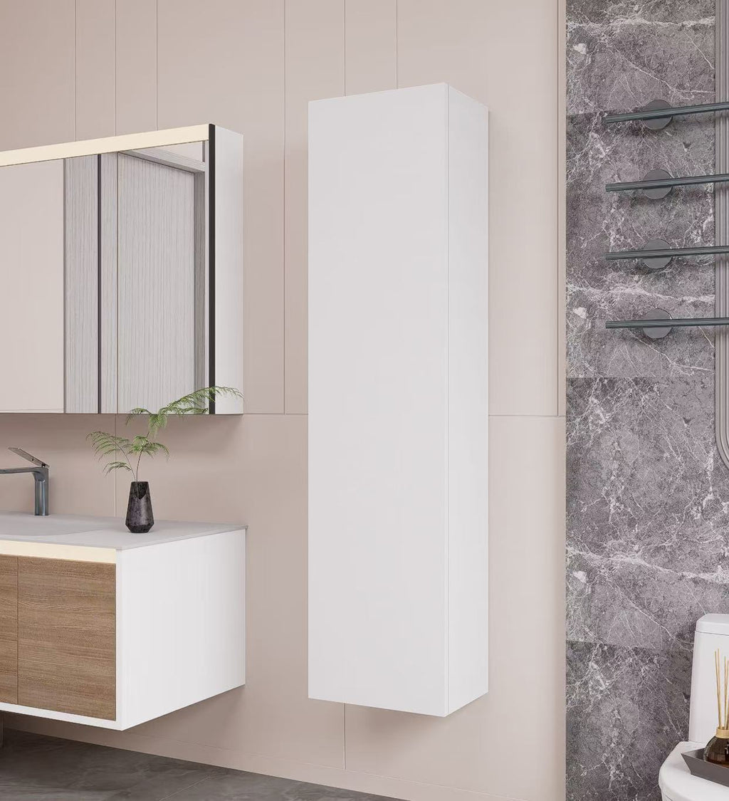 Linkaa Vanity Linkaa- Nordic-Style Wall Cabinet: A Seamless Blend of Modern Elegance