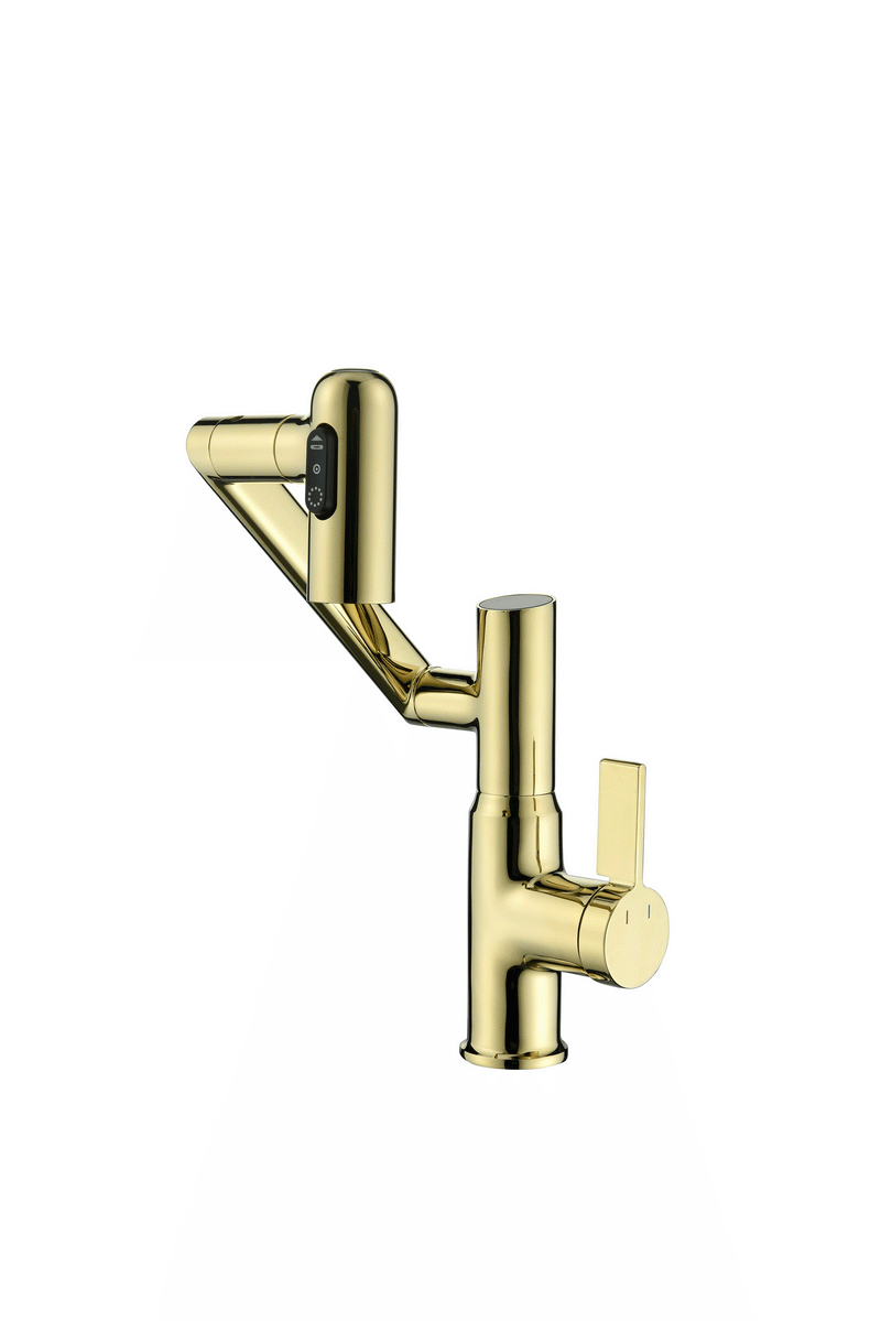 Linkaa - Vanity Single Hole Versatile Faucet