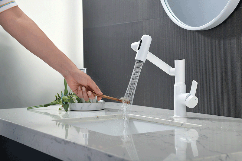 Linkaa - Vanity Single Hole Versatile Faucet