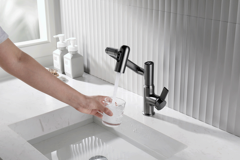 Linkaa - Vanity Single Hole Versatile Faucet