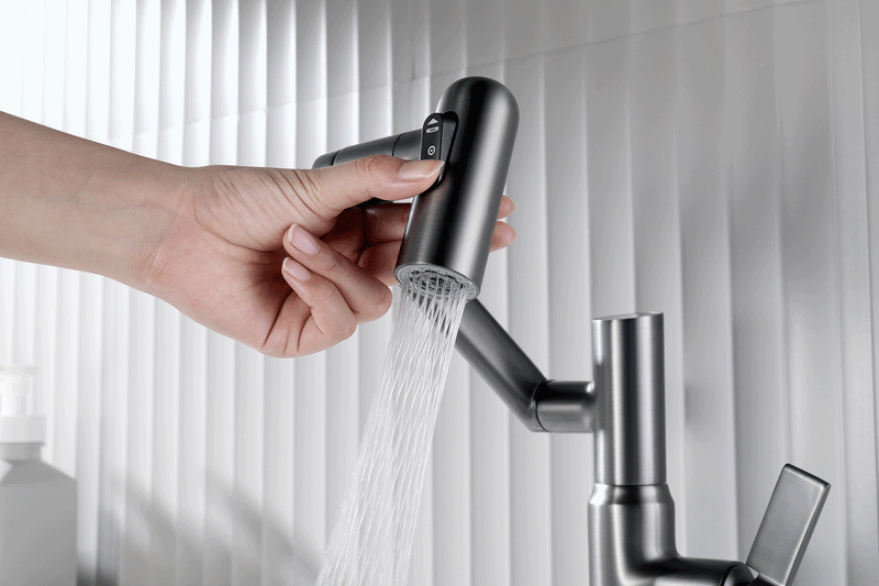 Linkaa - Vanity Single Hole Versatile Faucet