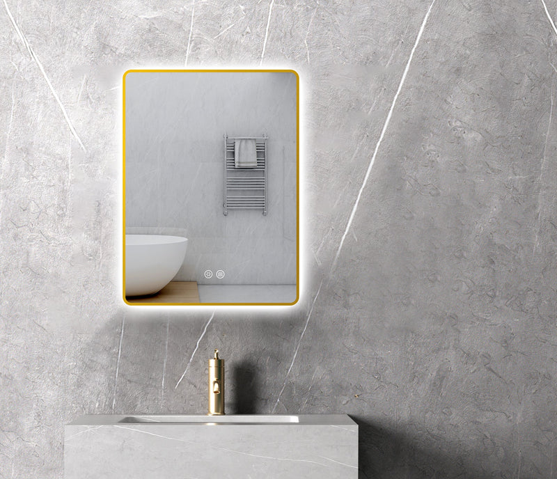 22'' Backlit Rectangle LED Mirror"