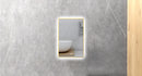 28'' Backlit Rectangle LED Mirror with Rounded corners