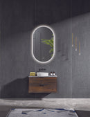 28 ''Backlit Oval LED Mirror