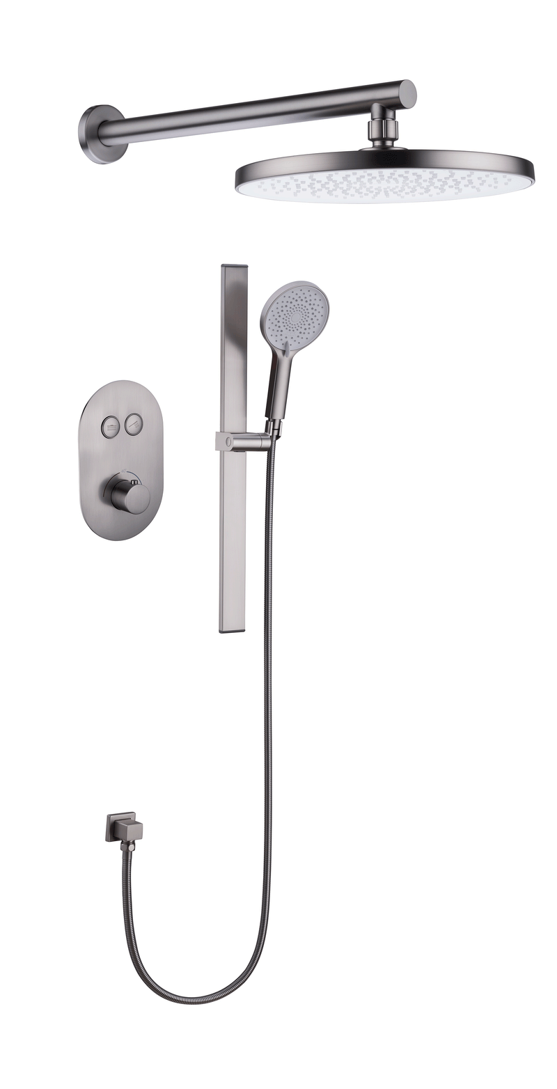 Luxury-2 ways pressure balanced shower Faucet  (adjustable height)