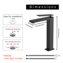 Sky Line - Vanity Single Hole Vessel Sink Faucet