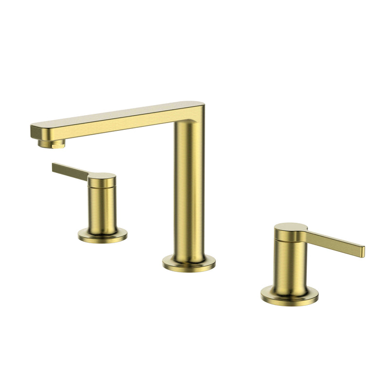 Luxury- 3 Holes Widespread Vanity Faucet