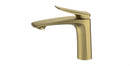 Single-Hole Bathroom Sink Faucet with Adjustable Spout