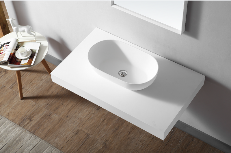 Oval-2 Matte White Sink