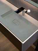 Rio 2 - 63''Bathroom Vanity with Matte White Top and LED