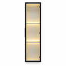 BC-01 Illuminated Glass Wall Cabinet
