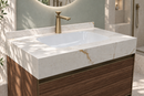 36'' Floating Vanity | Sintered Stone Platform Top | Motion-Sensor Waterproof LED | 007