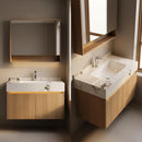 32'' 36'' 71''- Floating Vanity | Sintered Stone Platform Top | Motion-Sensor Waterproof LED | 001-BD2