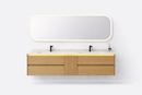 36'' 71''- Floating Vanity | Sintered Stone Top | Motion-Sensor Waterproof LED | 006