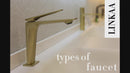 Single-Hole Bathroom Sink Faucet with Adjustable Spout, Modern Single-Handle Basin Mixer Tap