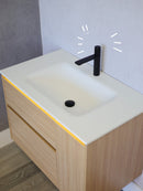 36'' 71''- Floating Vanity | Sintered Stone Top | Motion-Sensor Waterproof LED | 006