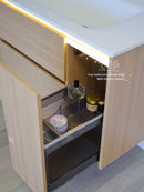 36'' 71''- Floating Vanity | Sintered Stone Top | Motion-Sensor Waterproof LED | 006