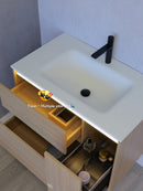 36'' 71''- Floating Vanity | Sintered Stone Top | Motion-Sensor Waterproof LED | 006