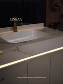 36'' 40'' 60'' 71'' Flooring Vanity | Sintered Stone Top| Motion-Sensor Waterproof LED/ 102