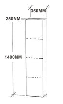 Linkaa- Nordic-Style Wall Cabinet: A Seamless Blend of Modern Elegance and Functional Storage for Your Space