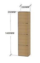 Linkaa- Nordic-Style Wall Cabinet: A Seamless Blend of Modern Elegance and Functional Storage for Your Space