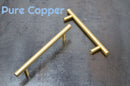 Cabinet Pulls Plama - Brushed Brass Pure Copper