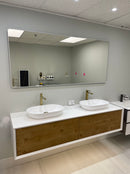 83'' Backlit Rectangle LED Mirror with Rounded corners