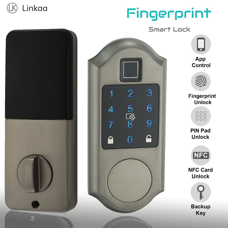 Smart Door Lock Rosso