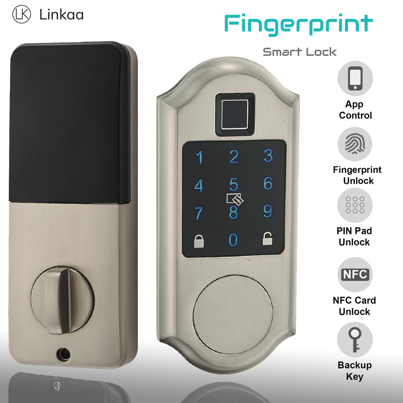 Smart Door Lock Rosso