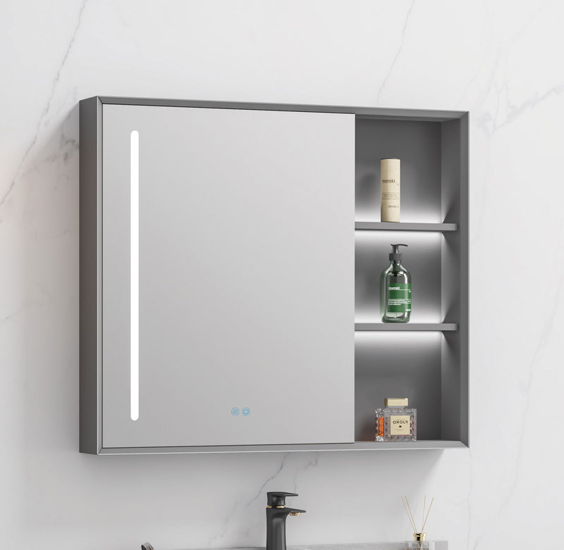 Linkaa Vanity Vanity Cabinet with LED Mirror T-9850