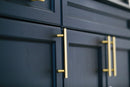 Cabinet Pulls Plama - Brushed Brass Pure Copper